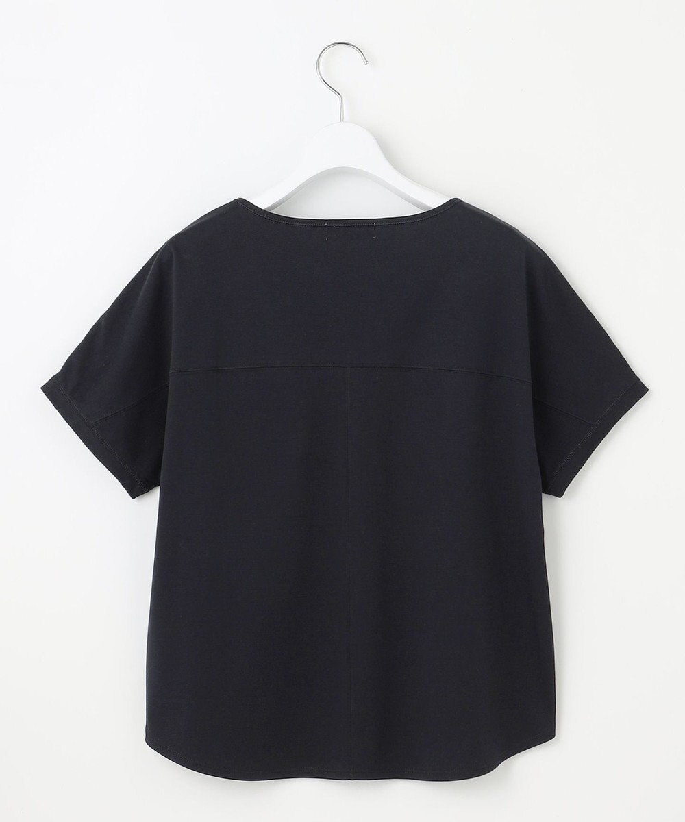 J.PRESS LADIES L 【WEB限定カラーあり・洗える】コットンスムース フレンチスリーブ カットソー 