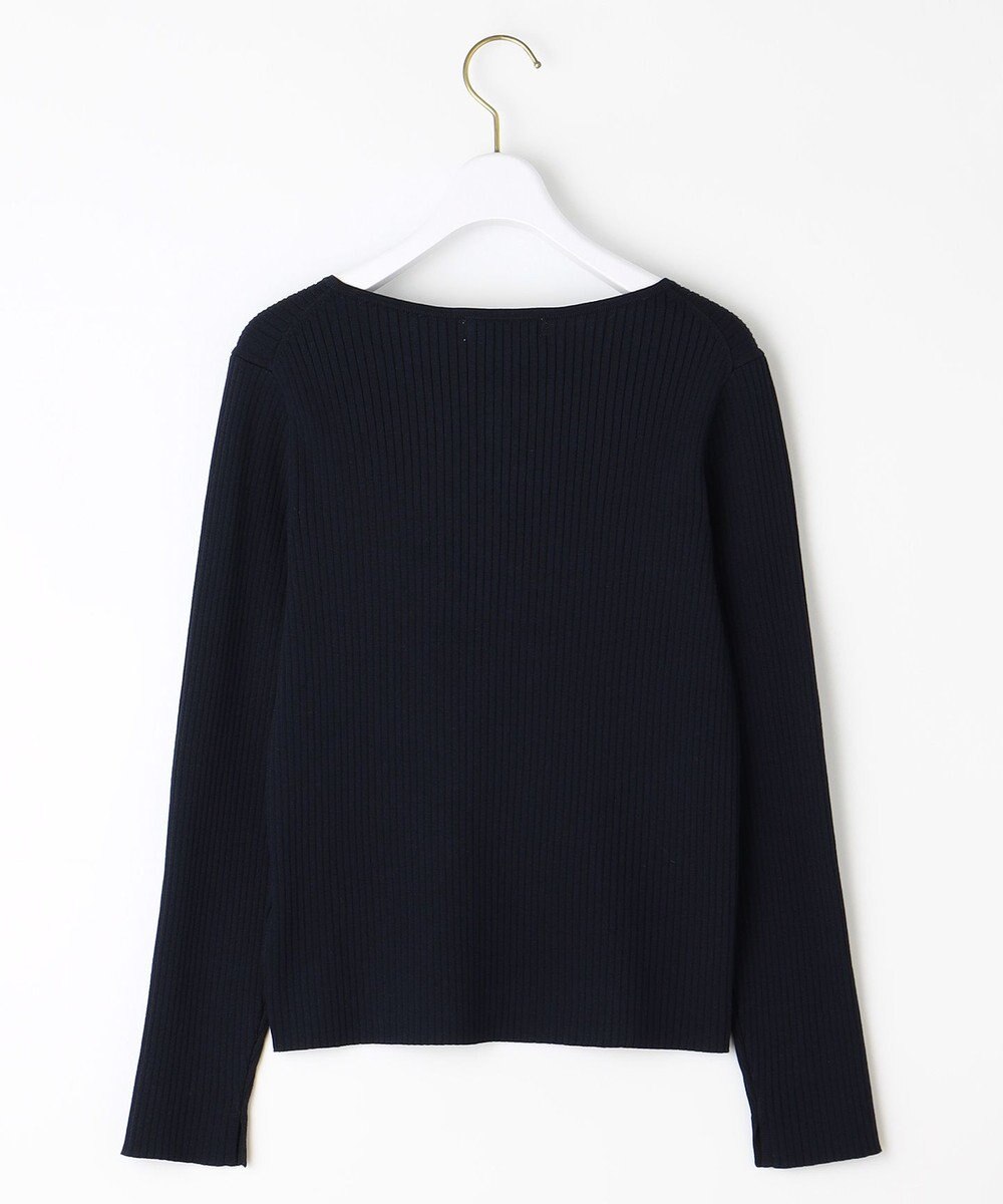 ANY SIS 【洗える】パール調ポイント ニット 