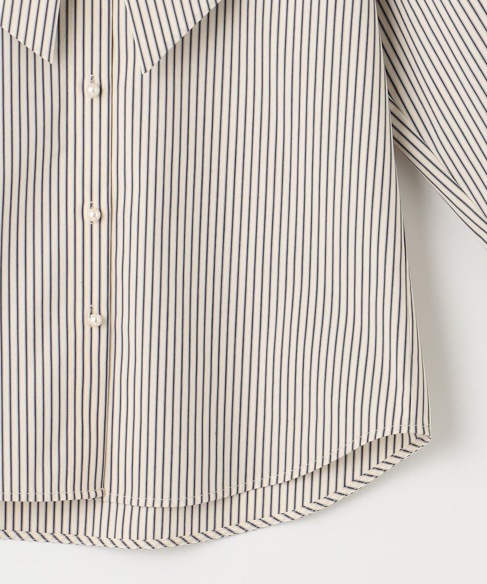 組曲 【ボウタイ付き】メッセージシャーティング シャツ 