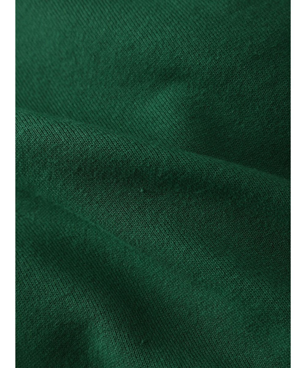 earth music&ecology ハーフＺＩＰサークルロゴ刺繍裏毛プルオーバー 