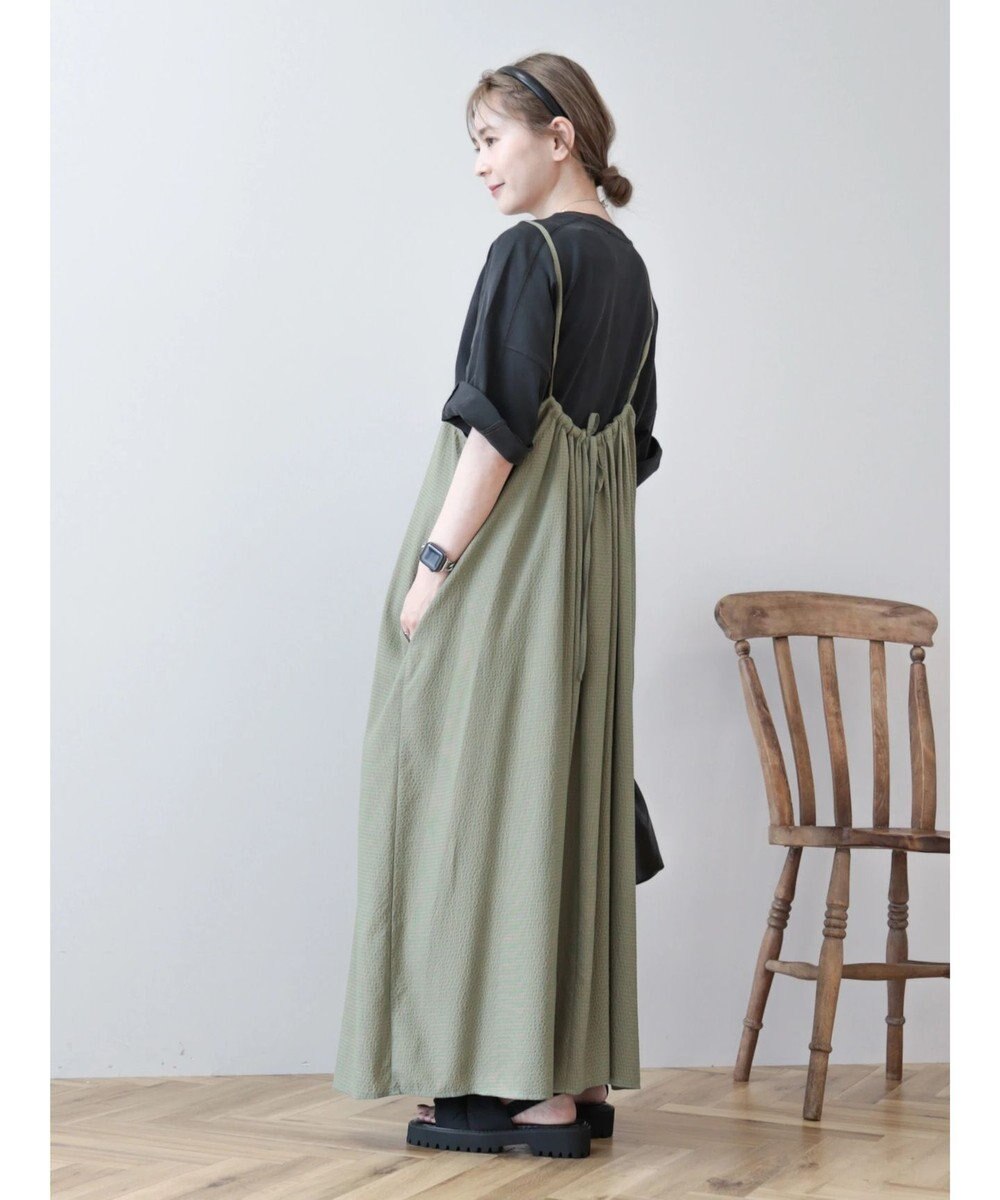 AMERICAN HOLIC ギンガムサッカーキャミワンピース 