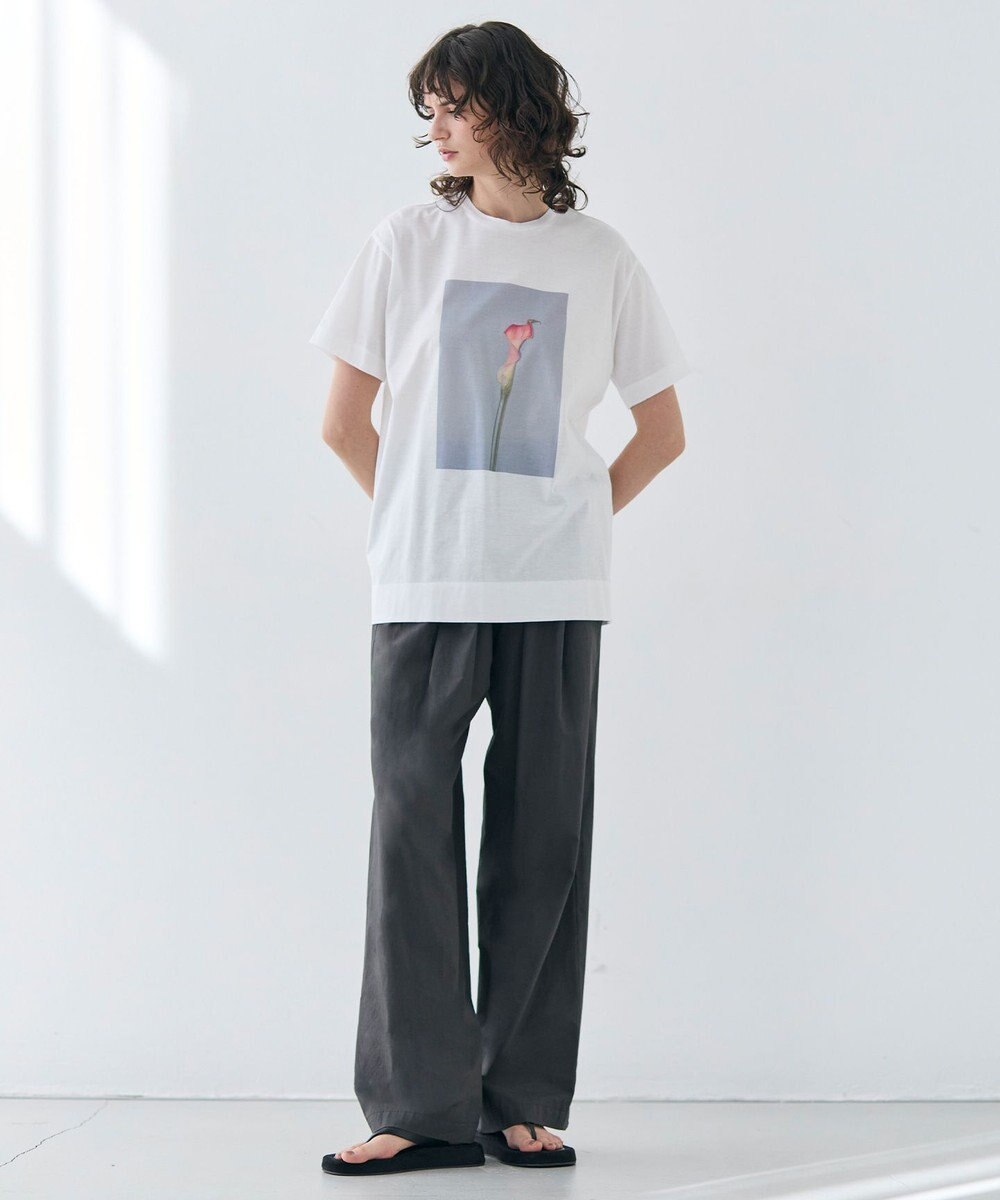 BEIGE， 【洗える・クロワッサン 掲載】PENTAS / オリジナルフォトプリントＴシャツ 