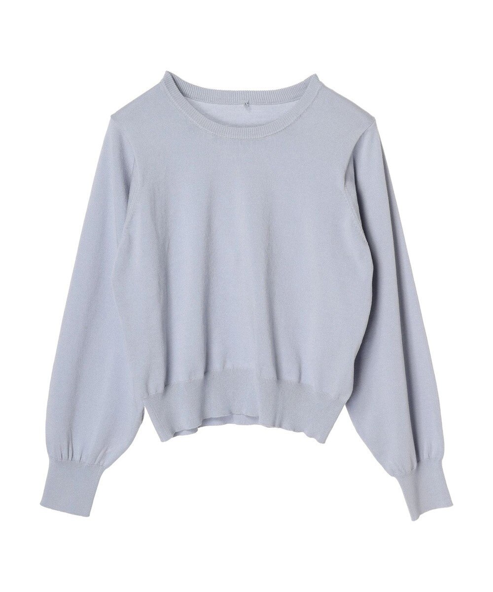 earth music&ecology 襟付きニットプルオーバー 