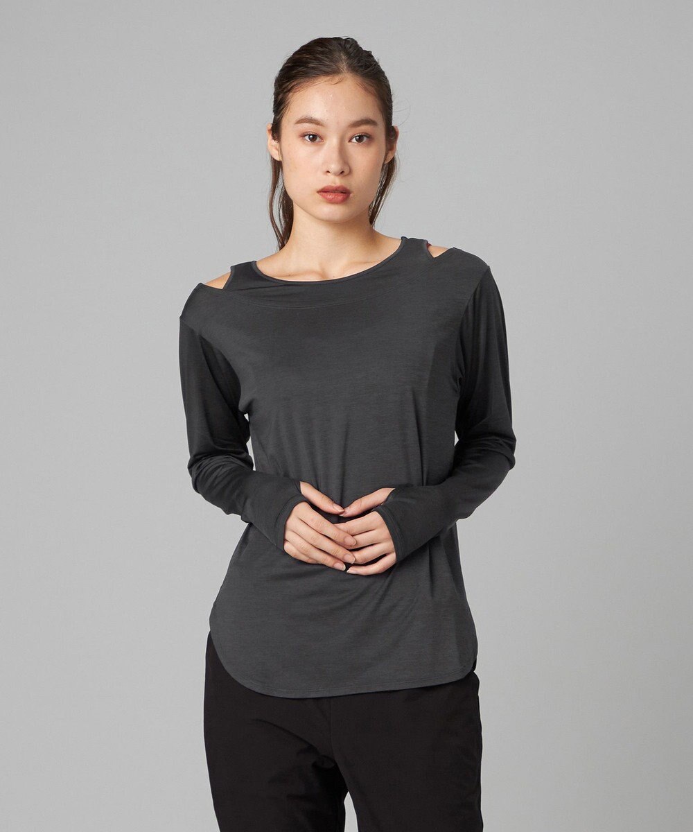 Chacott Chacott BALANCE ドライストレッチリフレクター長袖Tシャツ 
