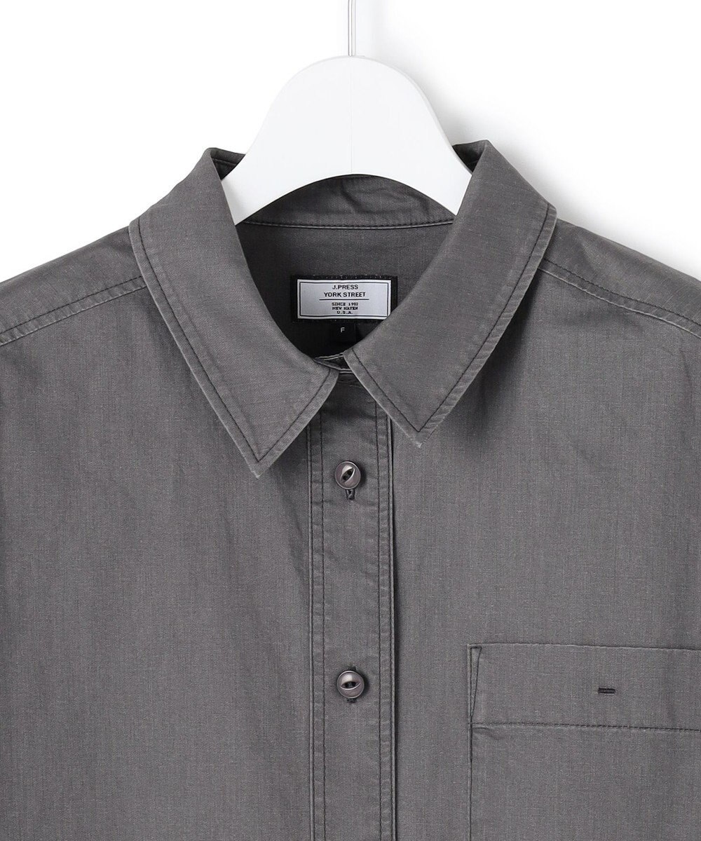 J.PRESS YORK STREET 【WOMEN】ソフトコットン オーバー シャツ 