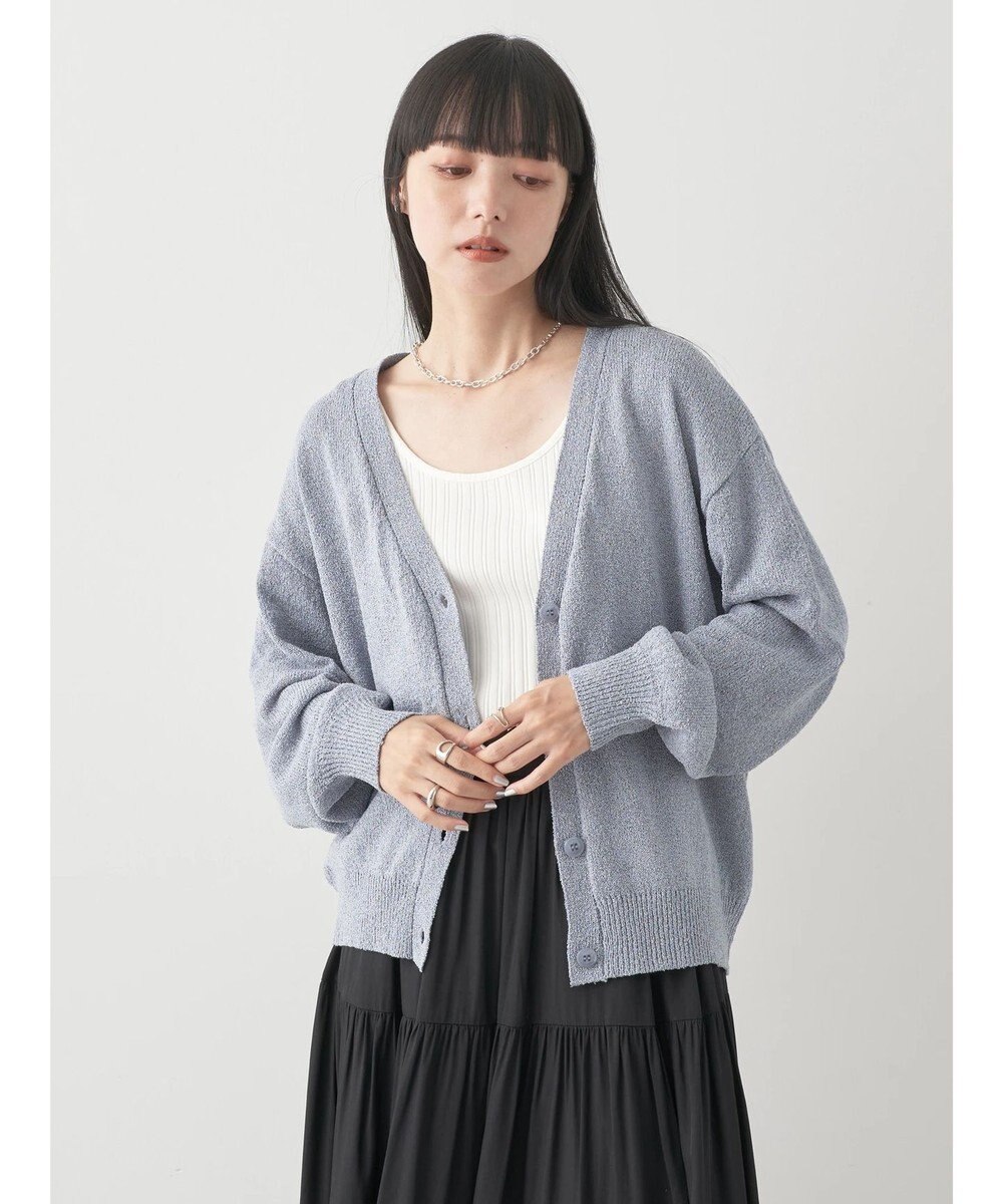 earth music&ecology ブークレＶネックカーディガン 