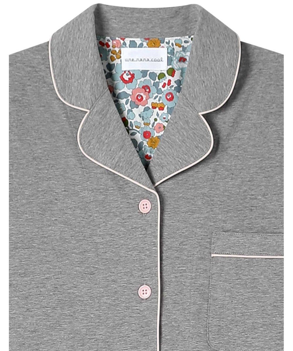 une nana cool 【綿100％】ハイゲージ天竺パジャマ　ＭＡＤＥ　ＷＩＴＨ　ＬＩＢＥＲＴＹ　ＦＡＢＲＩＣ 