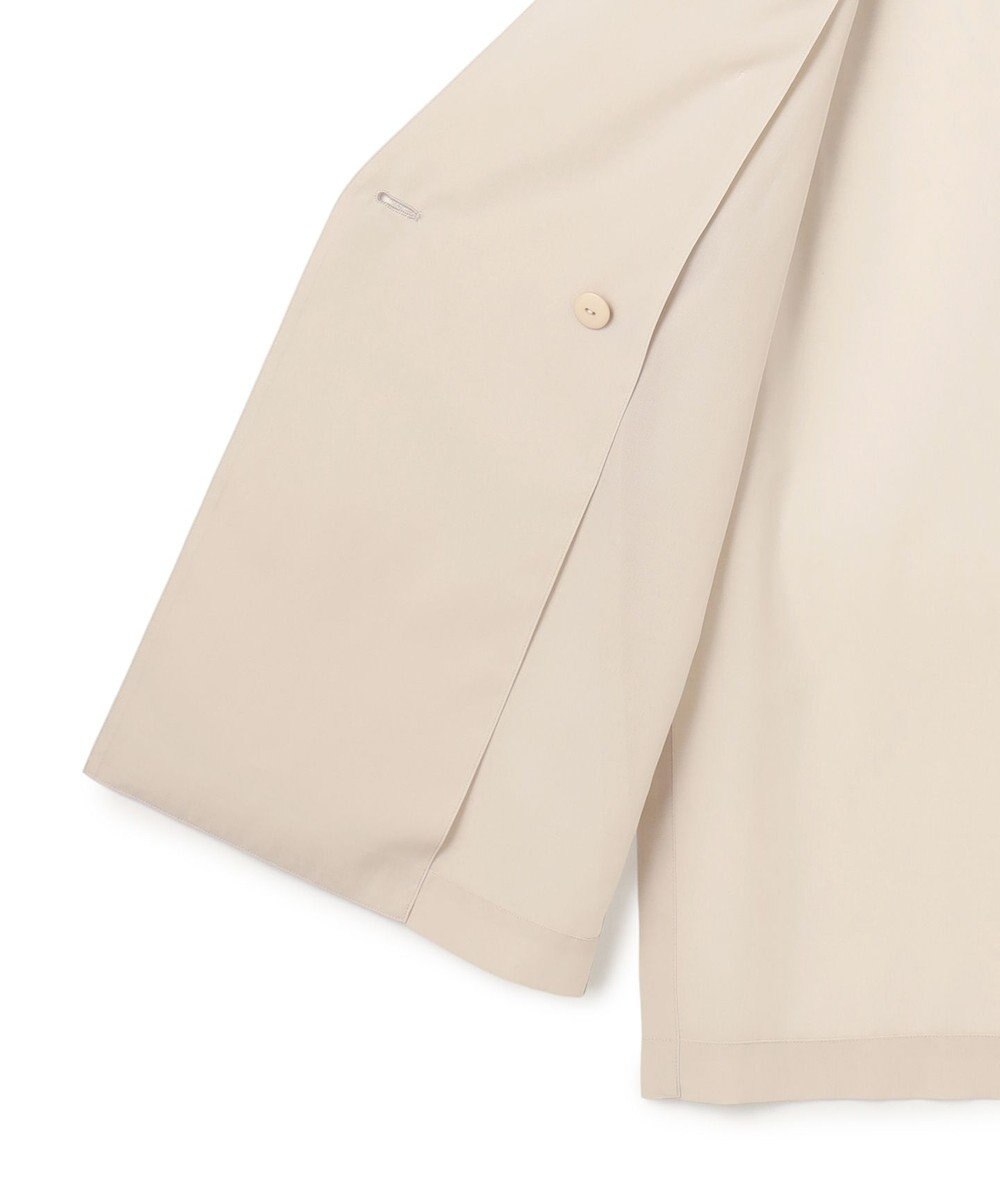 23区 【先行予約】ライトシアーマットクロス ノーカラー ジレ 