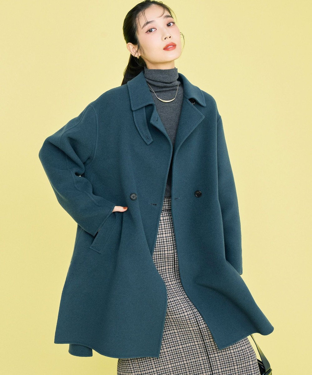 23区 L 【VERYベストアウター大賞「ロングアウター賞」受賞！/滝沢眞規子さん着用】 MANTECOPure リバー チェスターコート 