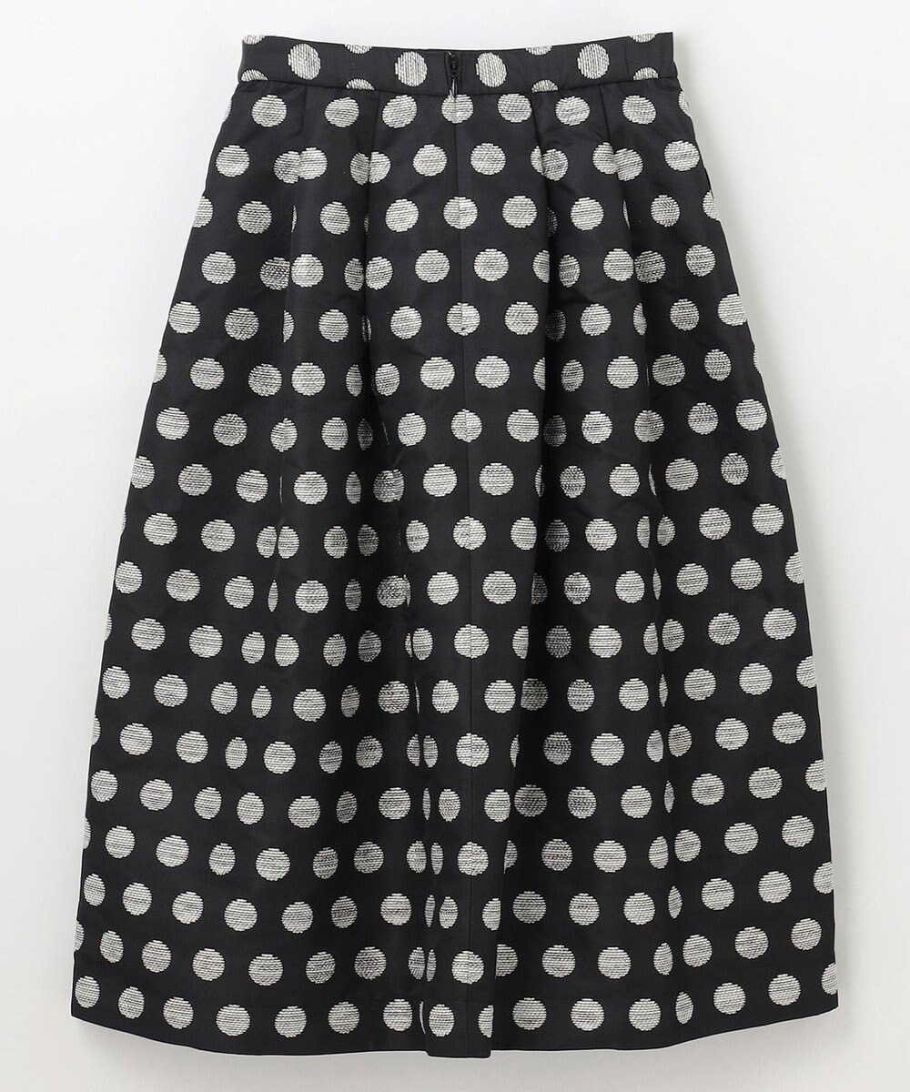 GRACE CONTINENTAL ラメドットジャガードスカート 