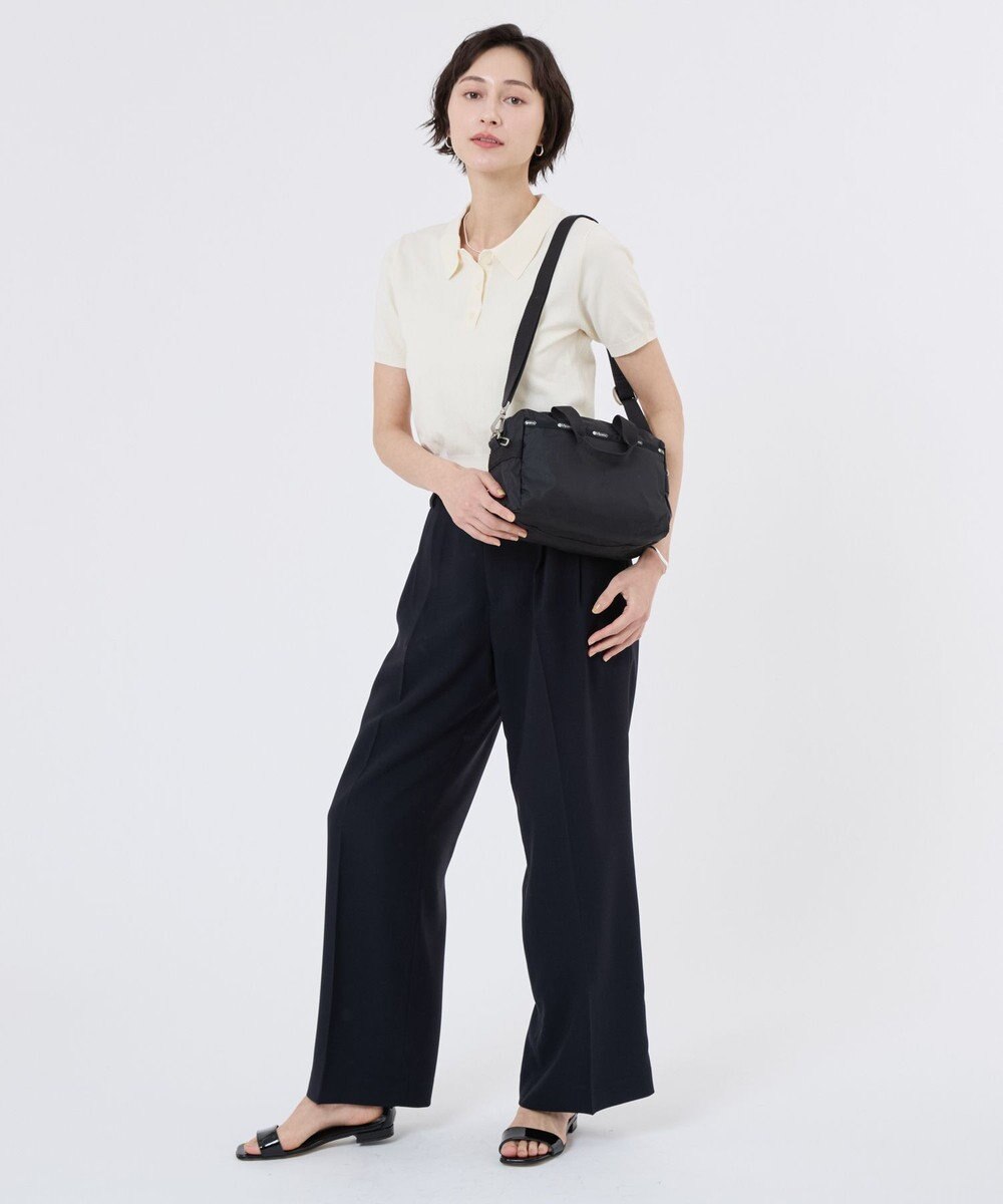 LeSportsac SMALL UPTOWN SATCHEL/ブラックC 