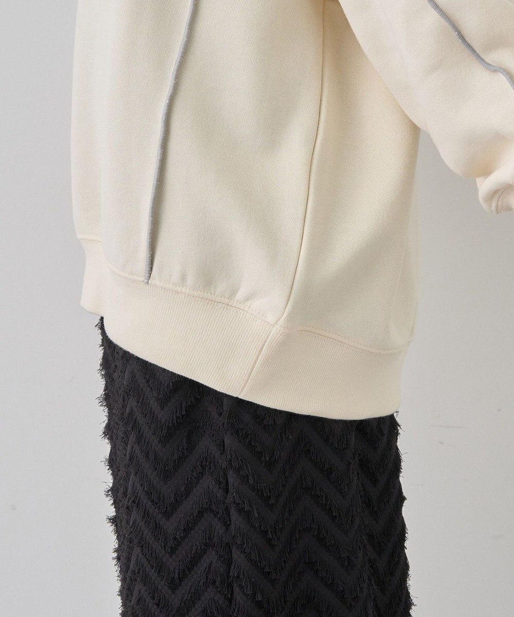 earth music&ecology 配色ルーズチュニック 