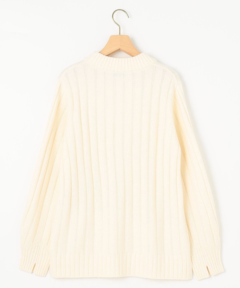 組曲 バルキーワイドリブ ニット 