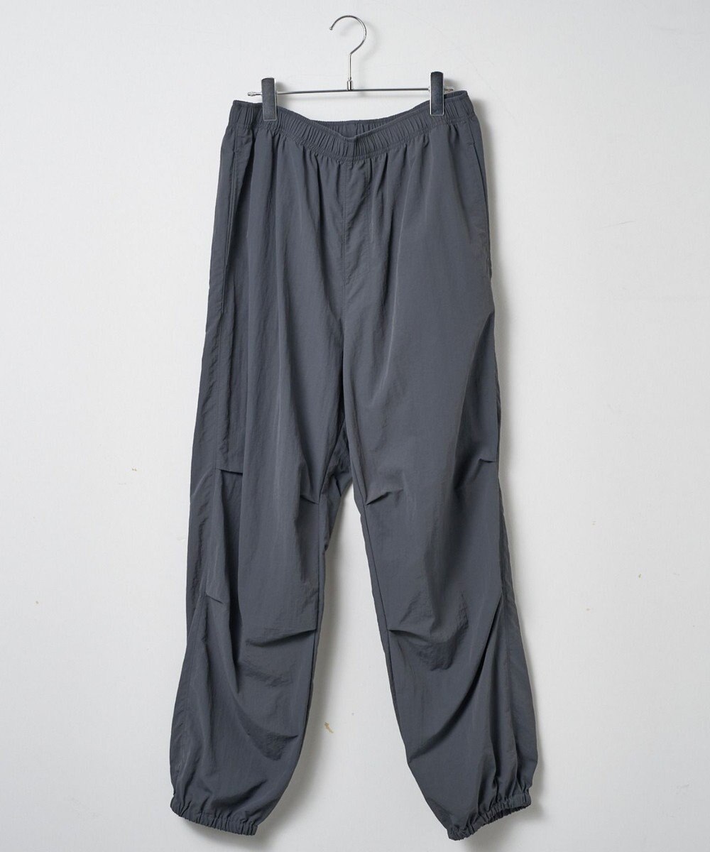 WEGO 【ウエストゴム/撥水/洗濯機可】ナイロンイージーパンツ 