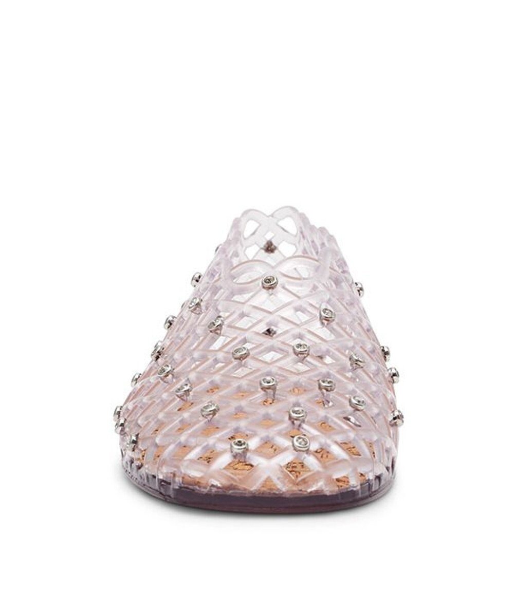 STEVE MADDEN GROVE-Rクリアメッシュフラットシューズ 