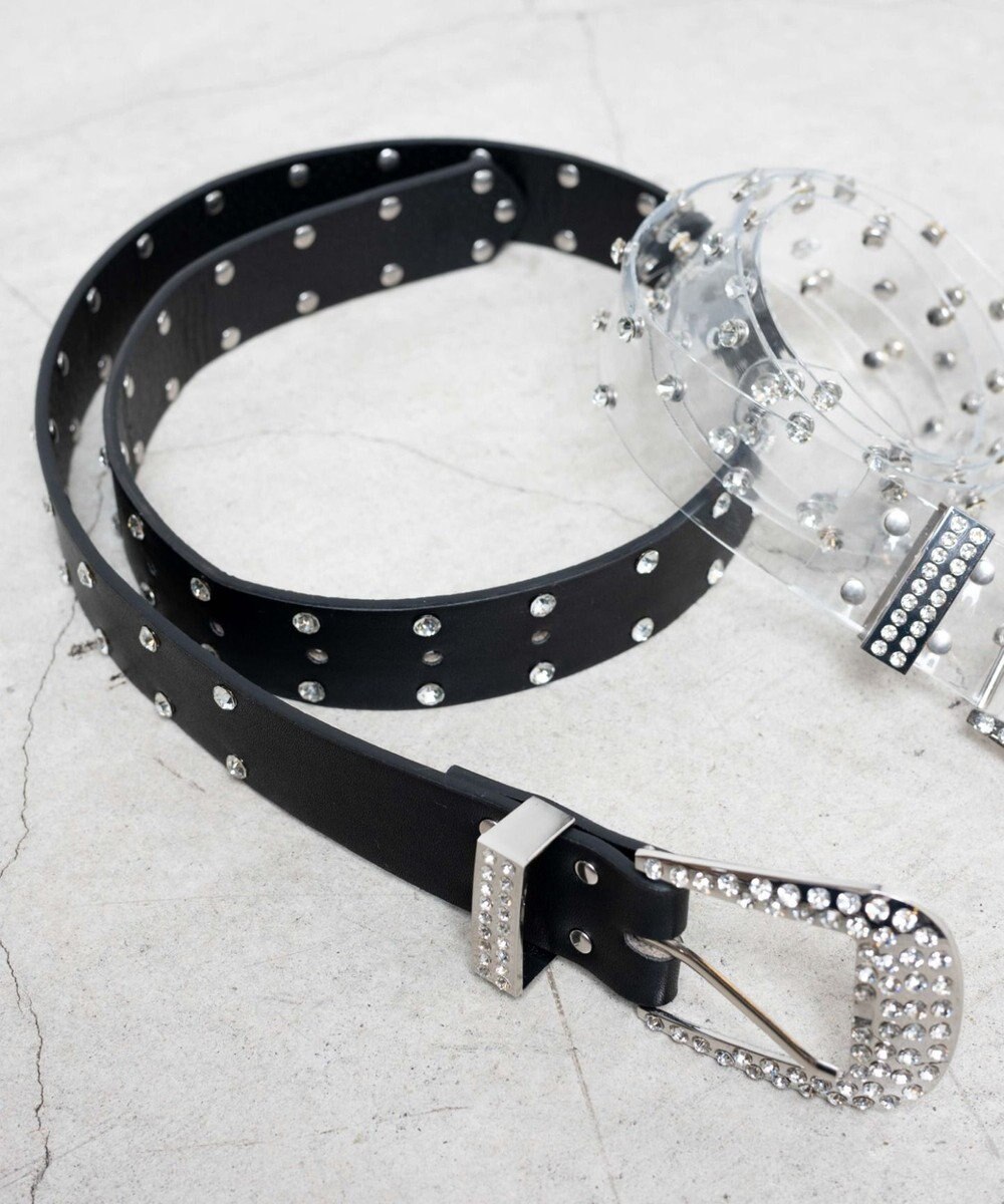 WEGO ビジューワイドベルト 