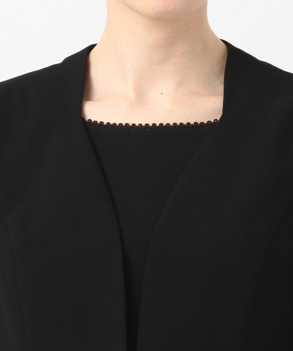 自由区 FORMAL 【洗える/着心地楽々】セオプラスエス ウォッシャブル ワンピース 