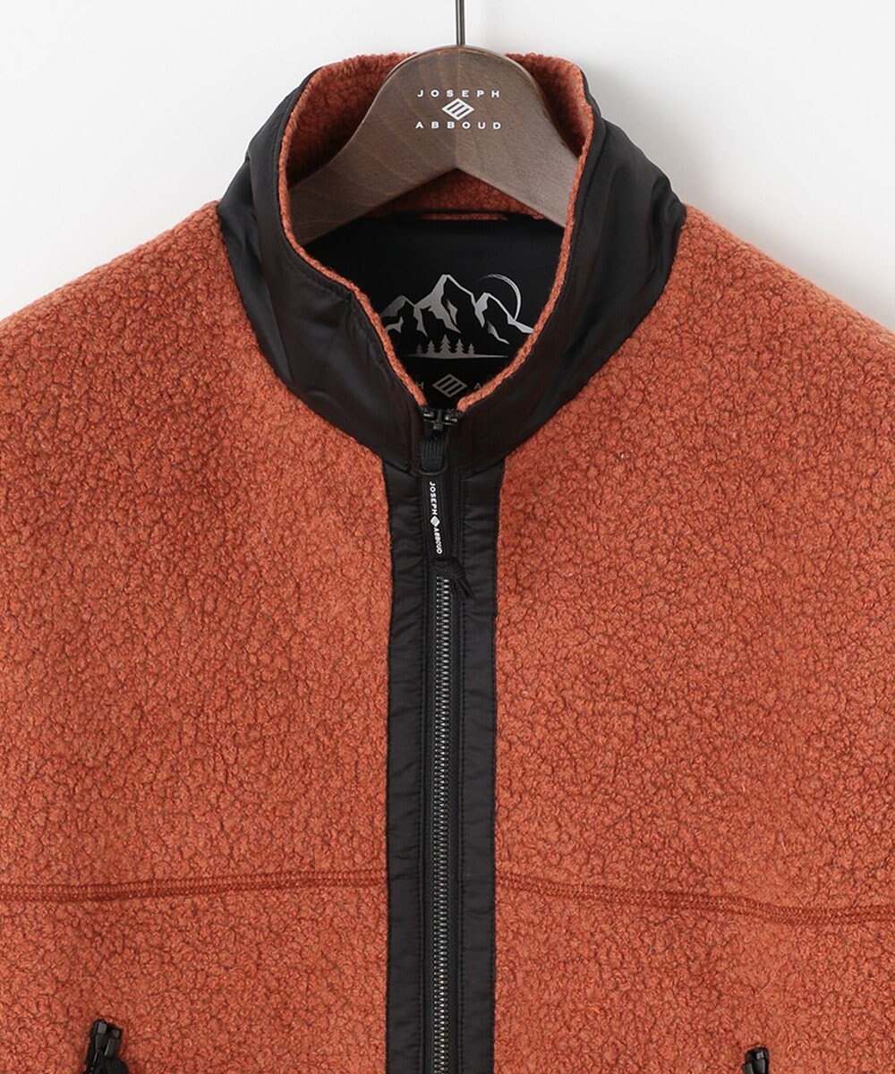 JOSEPH ABBOUD MOUNTAIN 【UNISEX】サスティナブル ボアブルゾン 