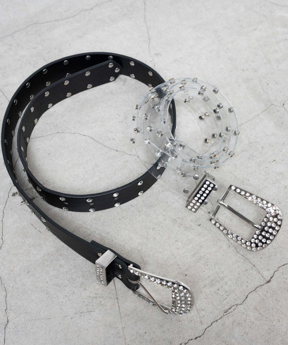 WEGO ビジューワイドベルト 