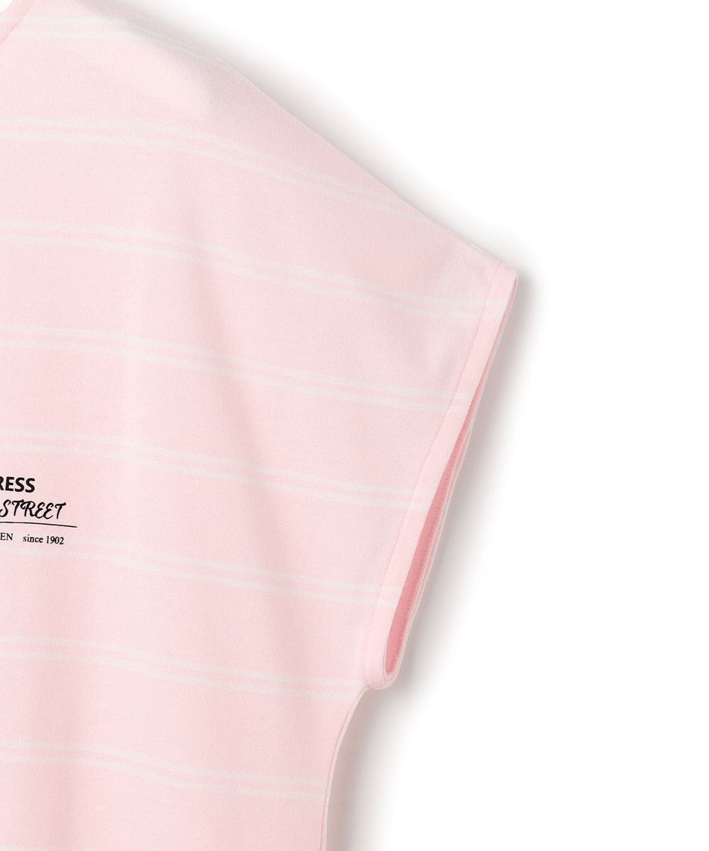 J.PRESS YORK STREET 【WOMEN】キャップスリーブ ボーダーTシャツ 