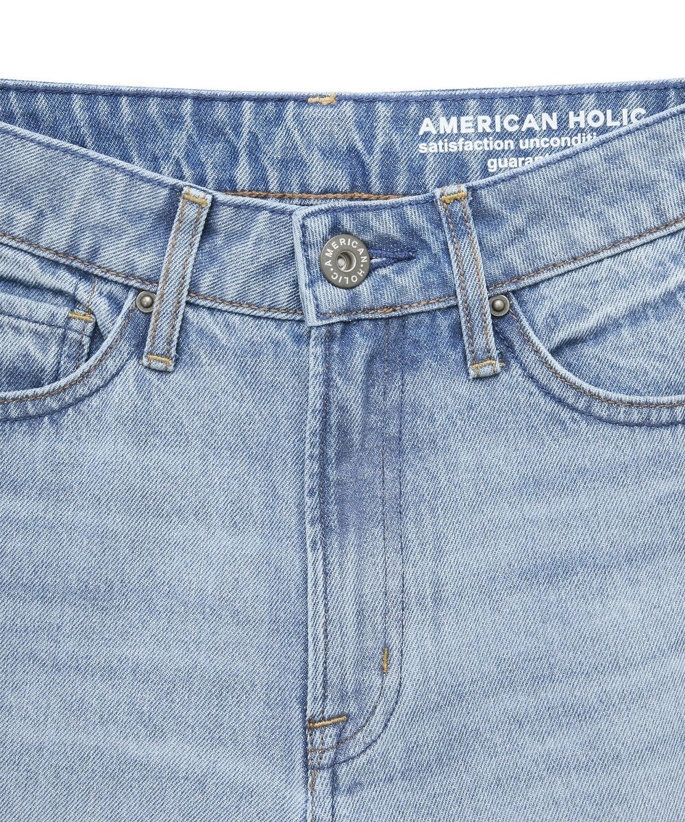 AMERICAN HOLIC セミフレアデニムパンツ 
