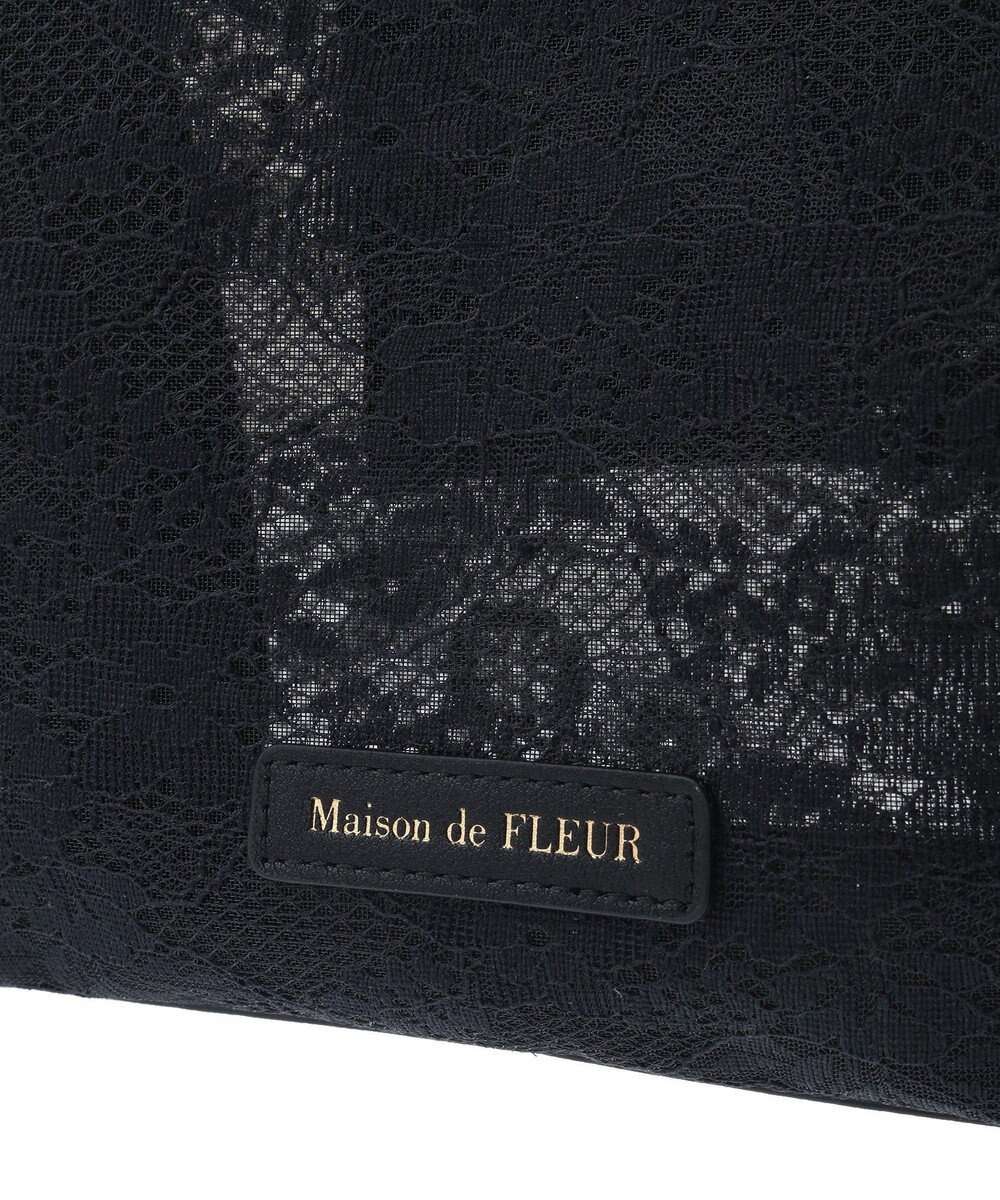 Maison de FLEUR メッシュレース2Wayトートバッグ 