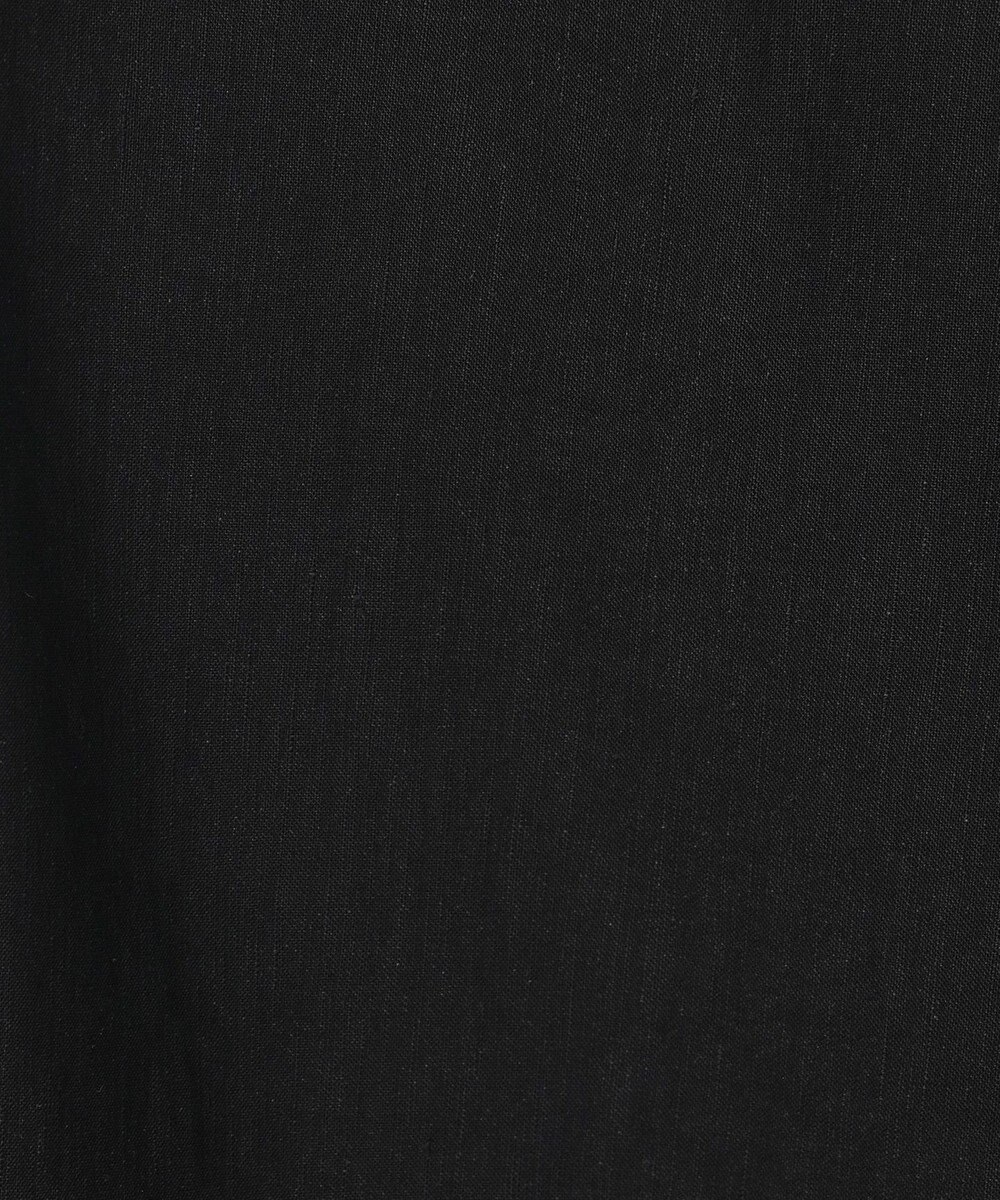 23区 S 【洗える】リネンレーヨンストレッチ ドロスト ワイド パンツ 