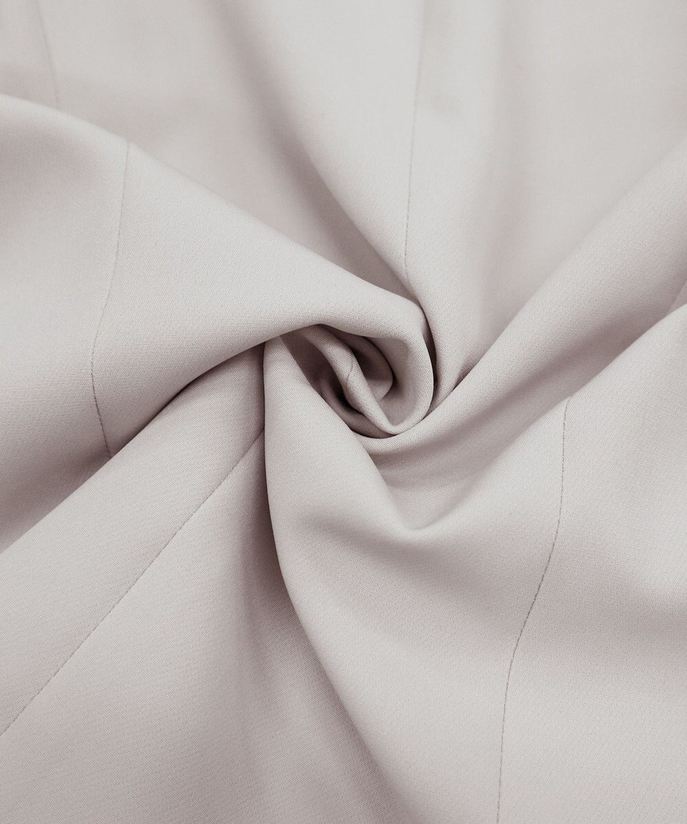 Tiaclasse L 【ダブルクロス】【洗える】フリルドレープワンピース 