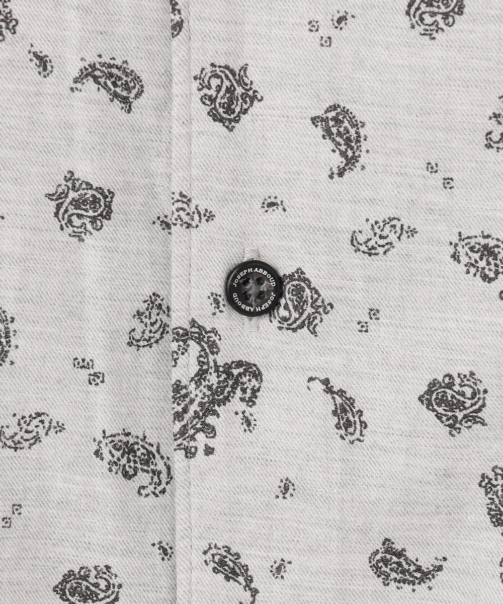 JOSEPH ABBOUD 【柔らか】シャンブレーツイルピーチ シャツ 