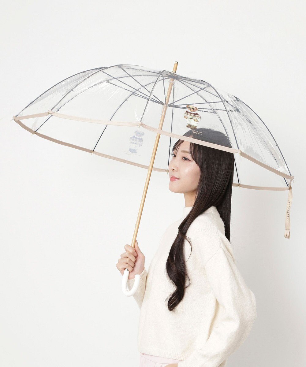 MOONBAT POLO RALPH LAUREN（ポロ ラルフローレン) ビニール傘 TPU×SEASONAL BEAR 雨傘 長傘 