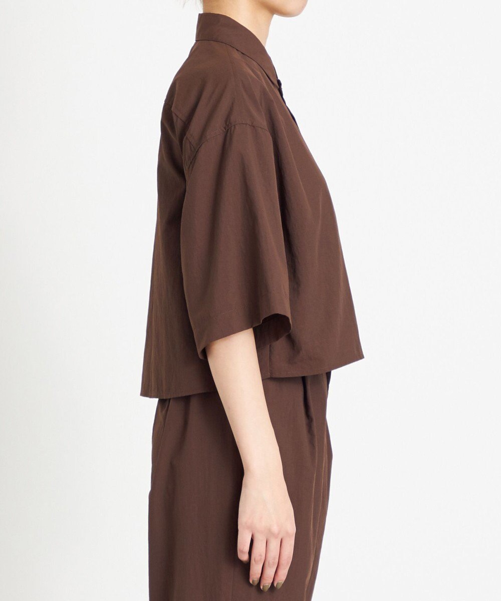 NAVE 【ReNAVE　撥水機能・UVカット・透湿・接触冷感・洗える】ナイロンタスランシャツ 