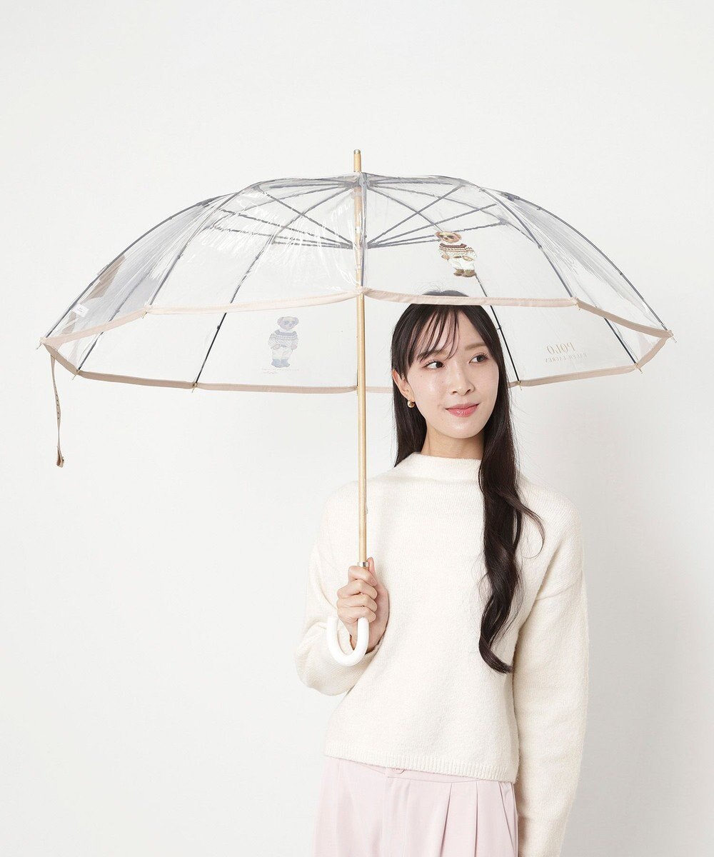 MOONBAT POLO RALPH LAUREN（ポロ ラルフローレン) ビニール傘 TPU×SEASONAL BEAR 雨傘 長傘 