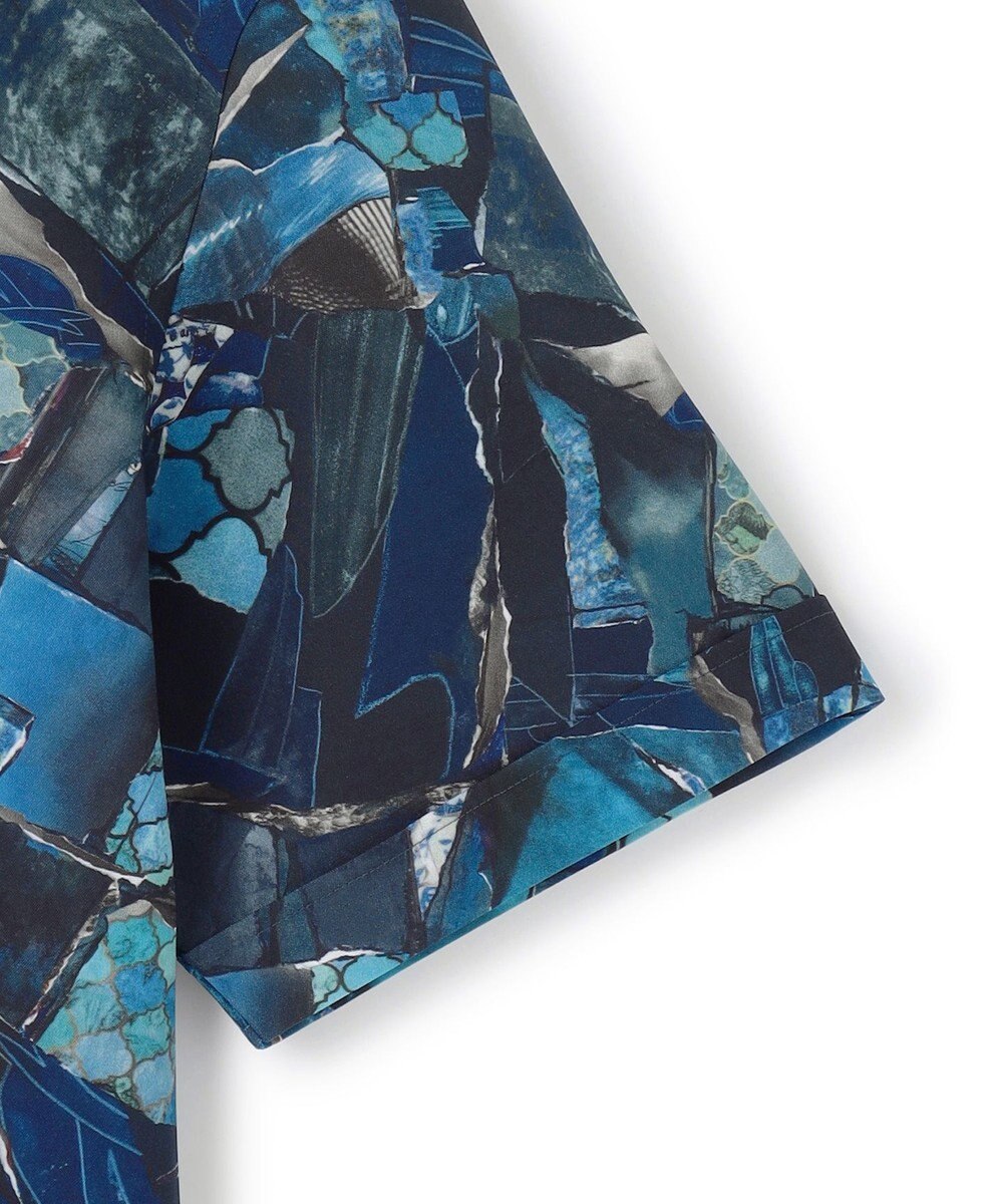 JOSEPH HOMME 【新柄】テクノボイルストレッチ レギュラーカラー半袖シャツ 