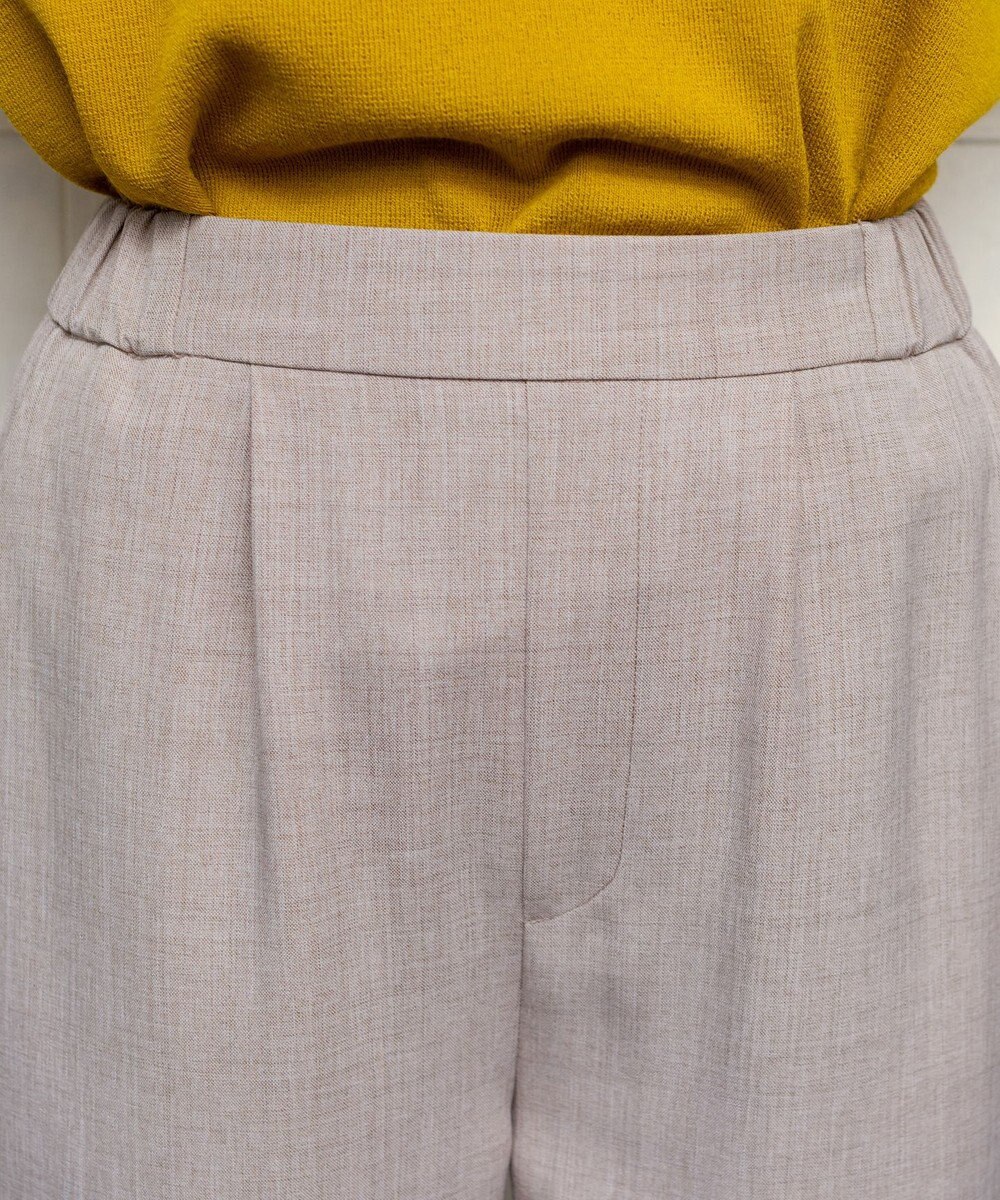 Tiaclasse 【新色追加・洗える】ストレートワイドパンツ 