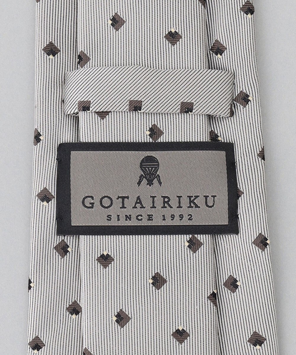 GOTAIRIKU GOTAIRIKU別注【日本製】シルク ネクタイ_オリジナル柄 