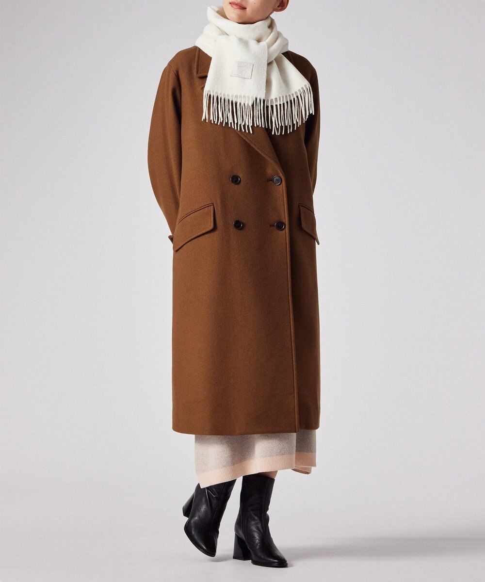 Paul Smith Cropped Logo カシミヤブレンド マフラー 