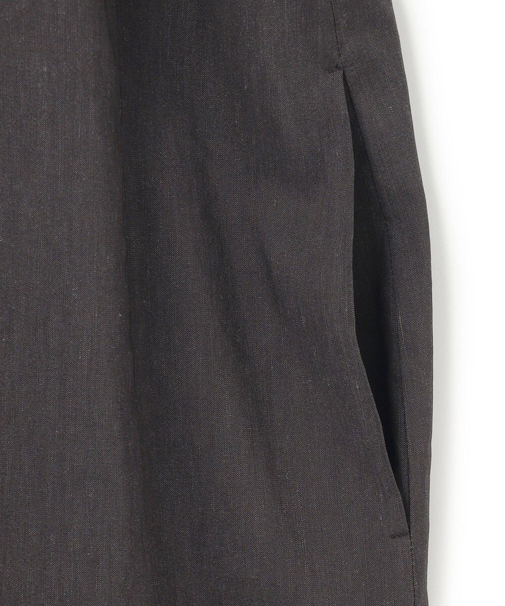 23区 【洗える】リネンレーヨンストレッチ  Iライン キャミソール ワンピース 