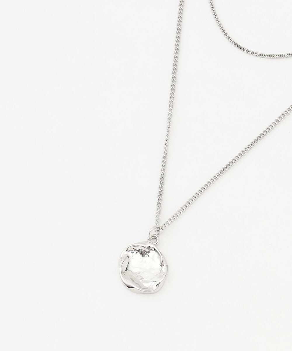 ANY ２連メタルモチーフネックレス 