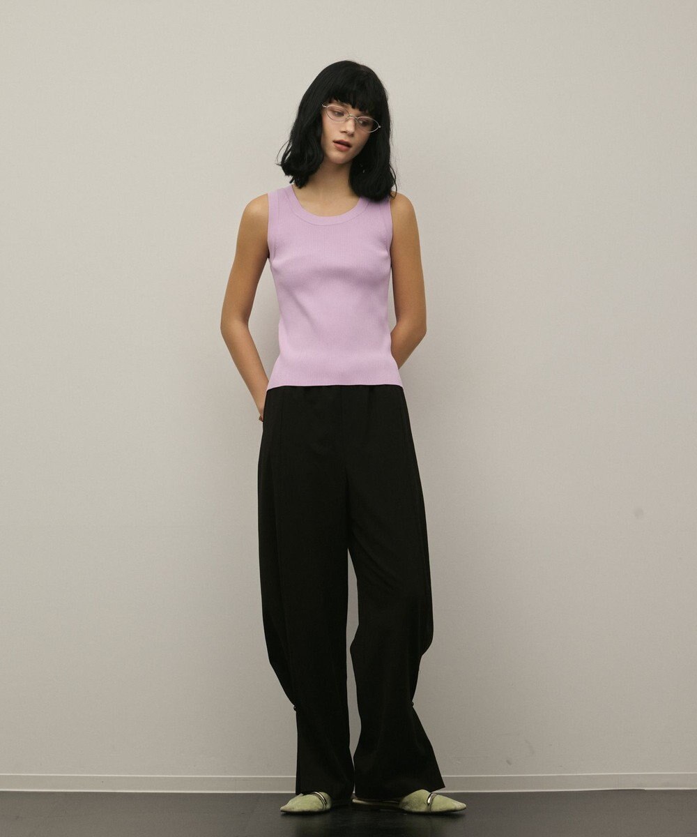 GRACE CONTINENTAL トリアセサイドラインパンツ 