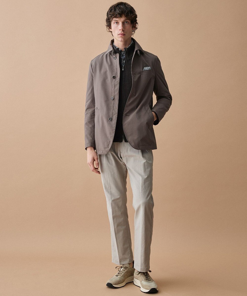 JOSEPH ABBOUD 【リバティ】ブラックレーベル リバティプリントシャツ 