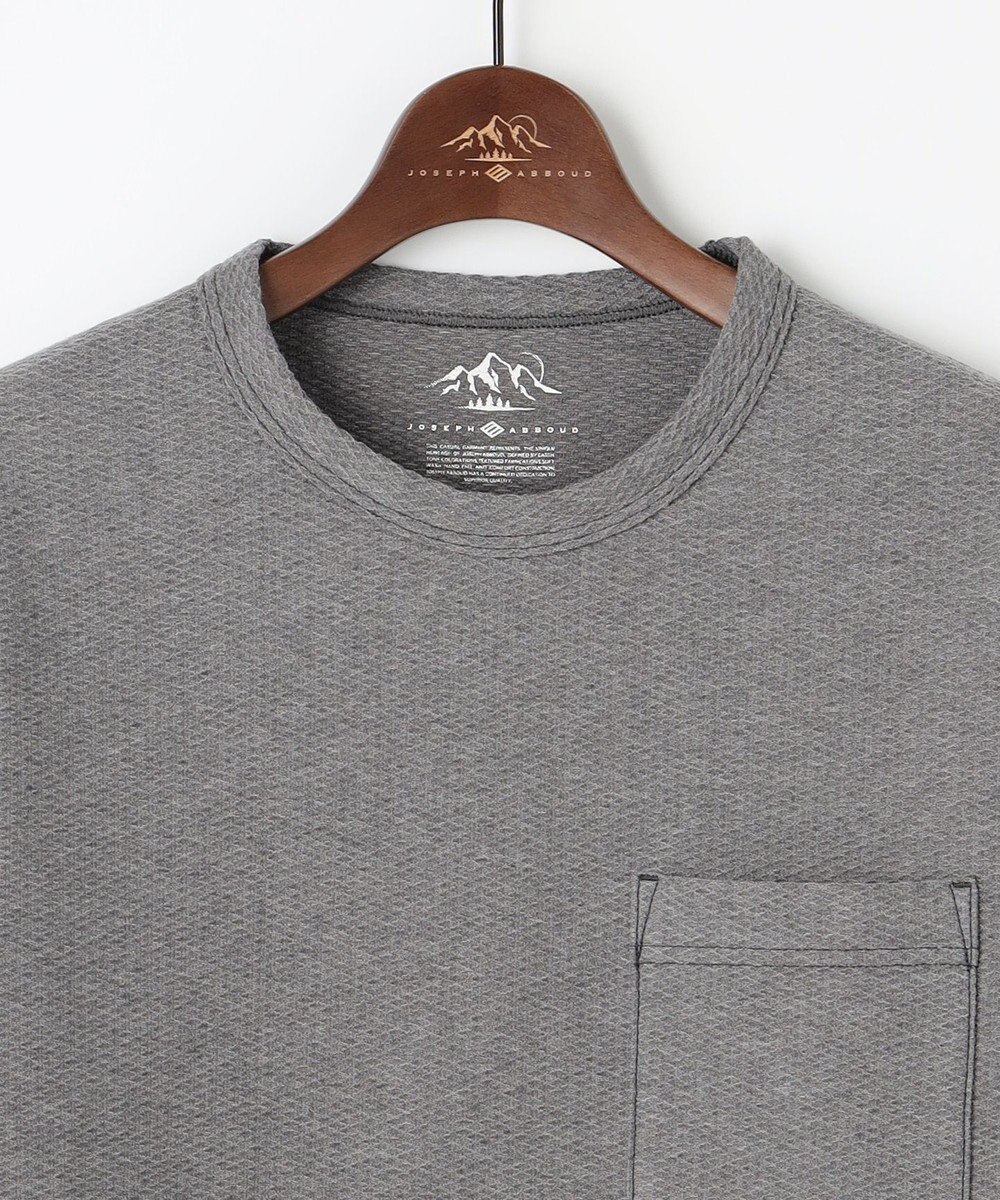 JOSEPH ABBOUD MOUNTAIN 【MADE IN JAPAN】ダイヤモンドワッフル 長袖 アウトドア Tシャツ 