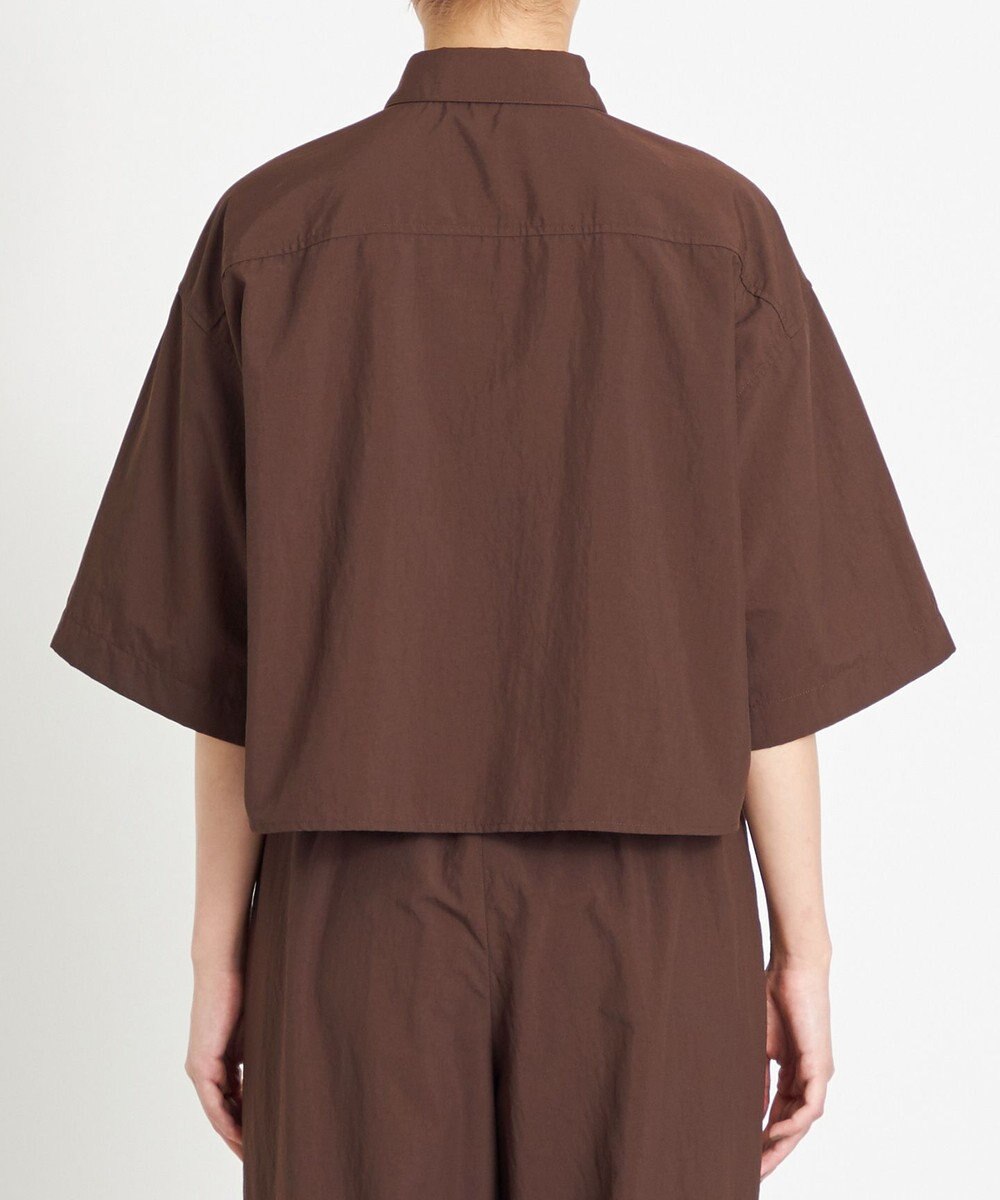 NAVE 【ReNAVE　撥水機能・UVカット・透湿・接触冷感・洗える】ナイロンタスランシャツ 