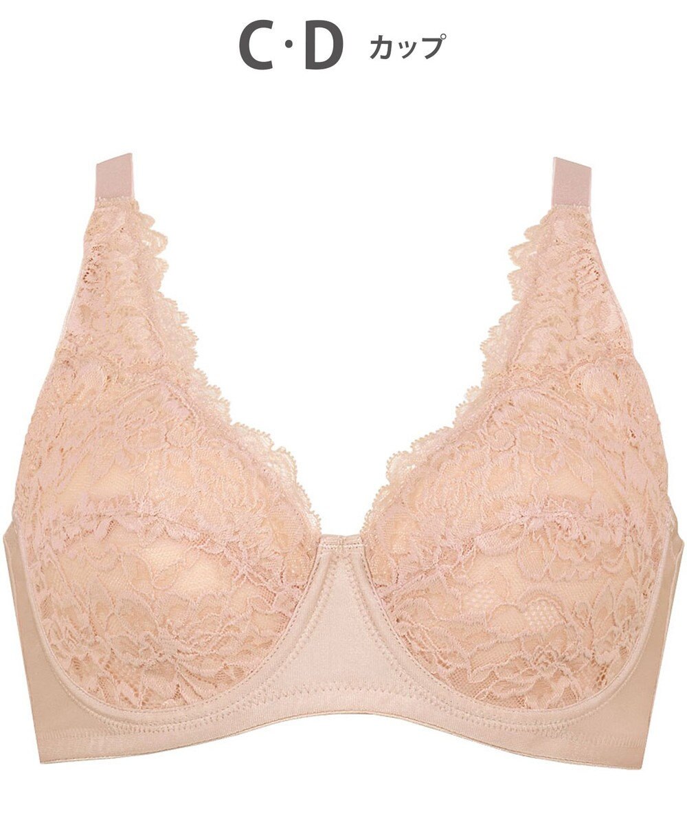 Wing ブラジャー ワイヤーが痛くなりにくい 綿混(カップ肌側・バック) フルカップブラ NB2704 ウイング／ワコール 