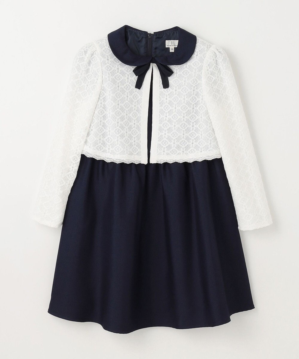 組曲 KIDS 【150-170㎝】レーシージャケット＆ワンピース セット 