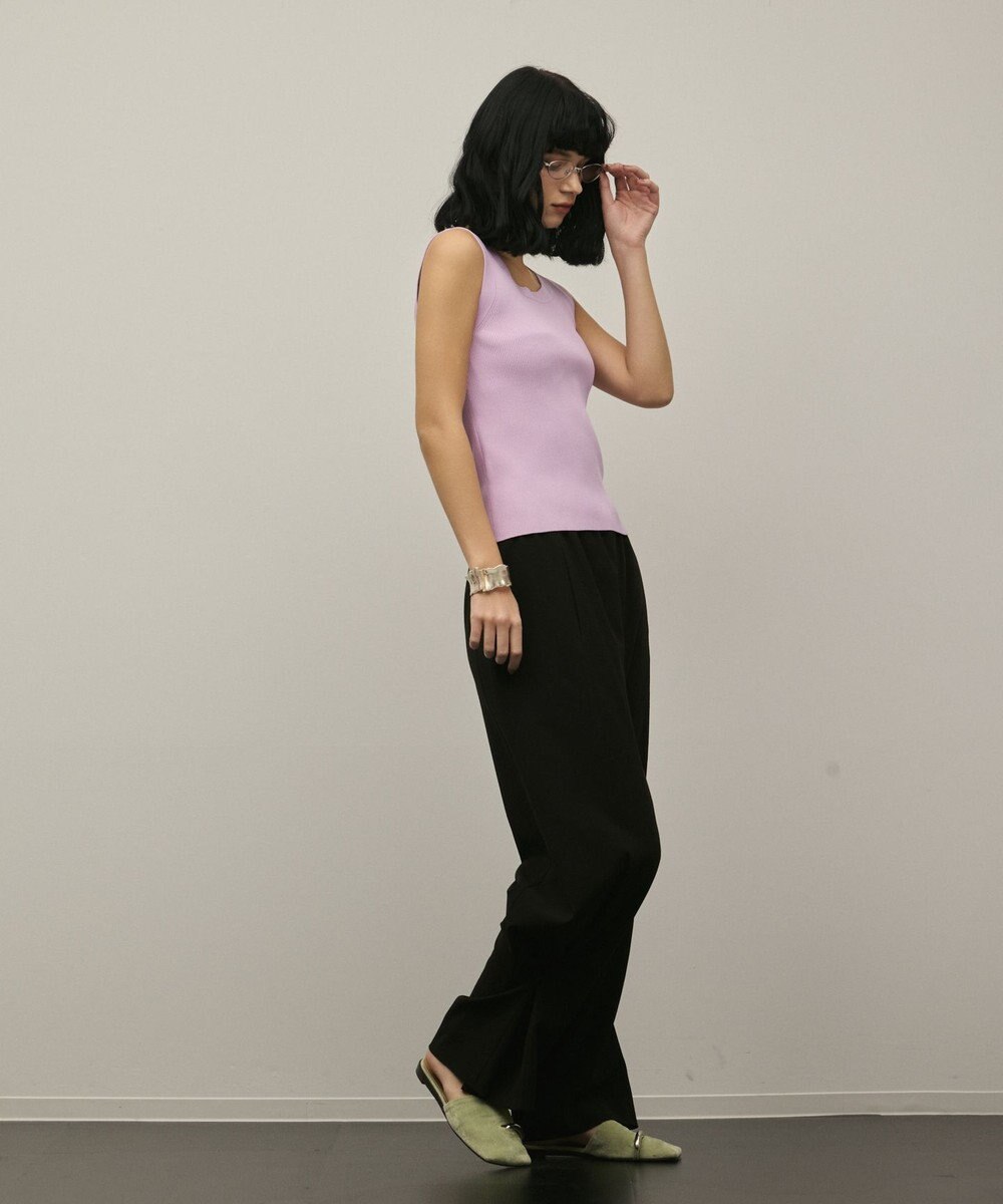 GRACE CONTINENTAL トリアセサイドラインパンツ 