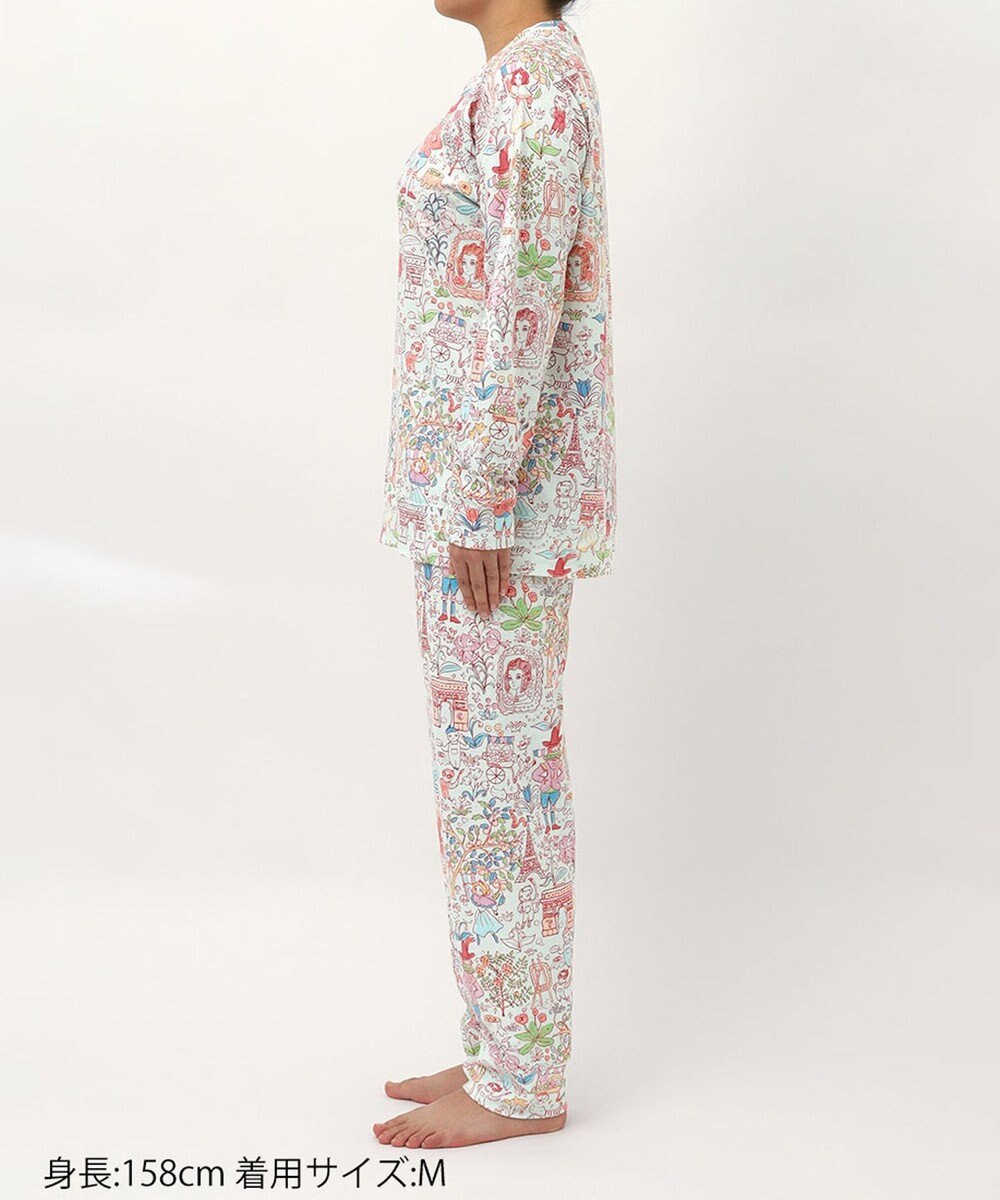 tsumori chisato SLEEP ツモリチサト パジャマ 長袖 長ズボン 綿混(本体) レディース UDX582 /ワコール 