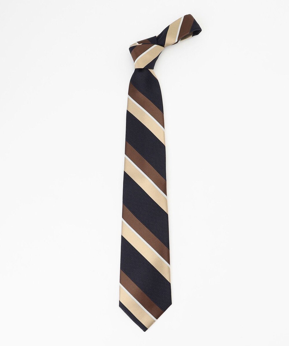 J.PRESS MEN 【JAPANESE SILK FRESCO TIE COLLECTION】マルチストライプ ネクタイ 