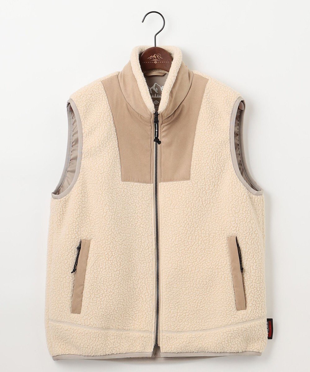 JOSEPH ABBOUD MOUNTAIN 【Eco素材/ライナードッキング対応】ポーラテック ボアフリース ベスト 