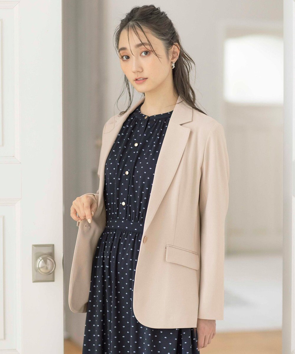 ANY SIS L 【UVカット / 接触冷感 / 吸水速乾】スマートビューティストレッチ テーラードジャケット 