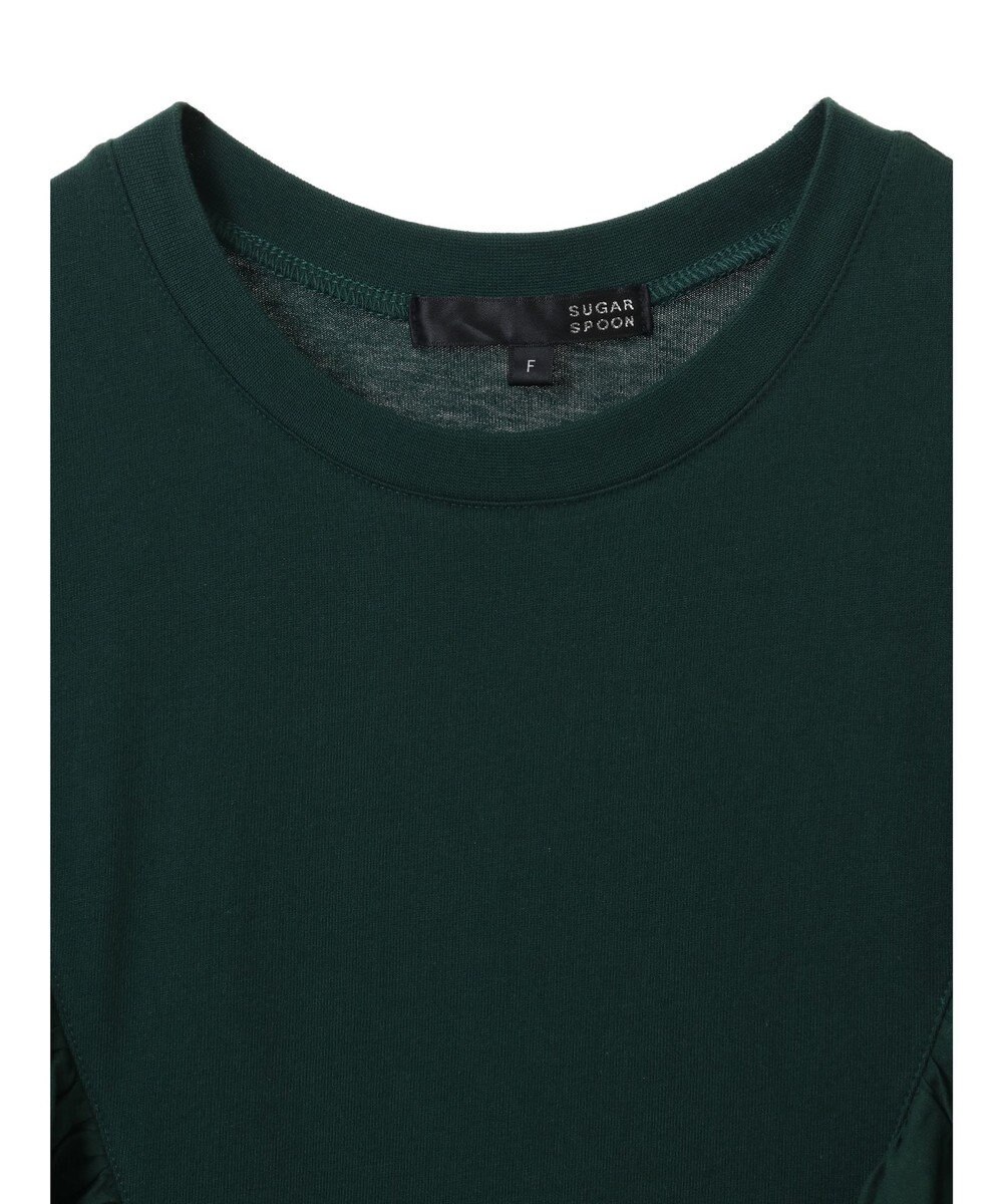 Green Parks ・ＳＵＧＡＲ　ＳＰＯＯＮ　ショルダー刺繍レースワンピース 